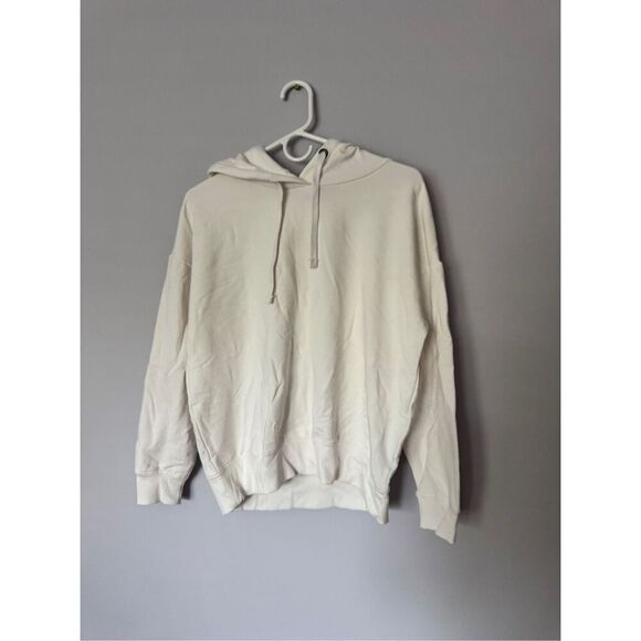 buffalo david bitton white hoodie size medium - Picture 1 of 4